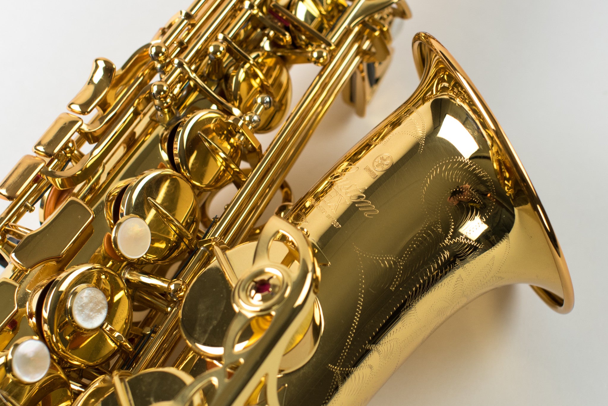 Yamaha Custom 875EX Alto Saxophone, NEAR MINT CONDITION