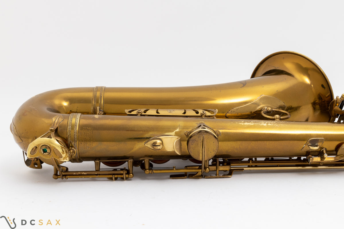 1955 63,xxx Selmer Mark VI Tenor Saxophone, 98% Original Lacquer, Video