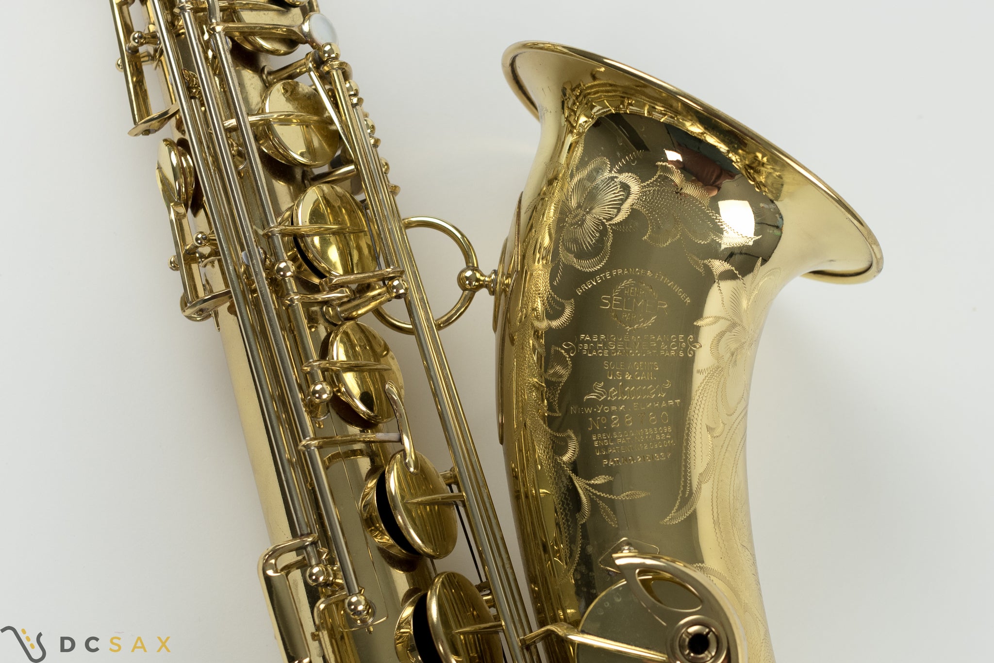 1939 28,xxx Selmer Balanced Action Tenor Saxophone, Video