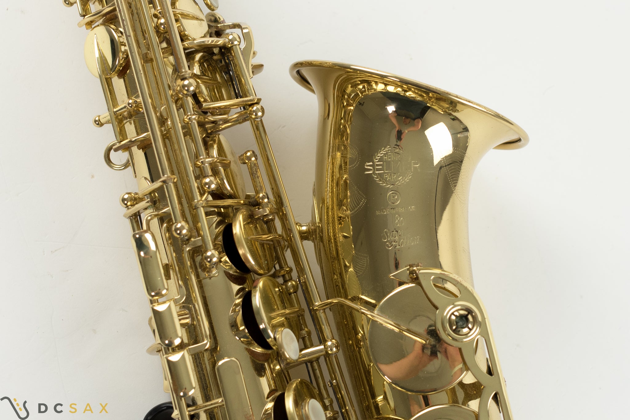 Selmer Super Action 80 Alto Saxophone, Just Serviced, Video