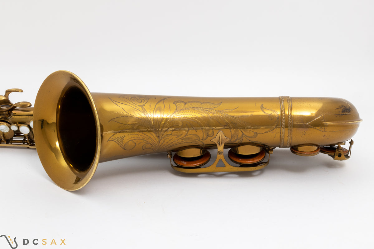 1955 63,xxx Selmer Mark VI Tenor Saxophone, 98% Original Lacquer, Video