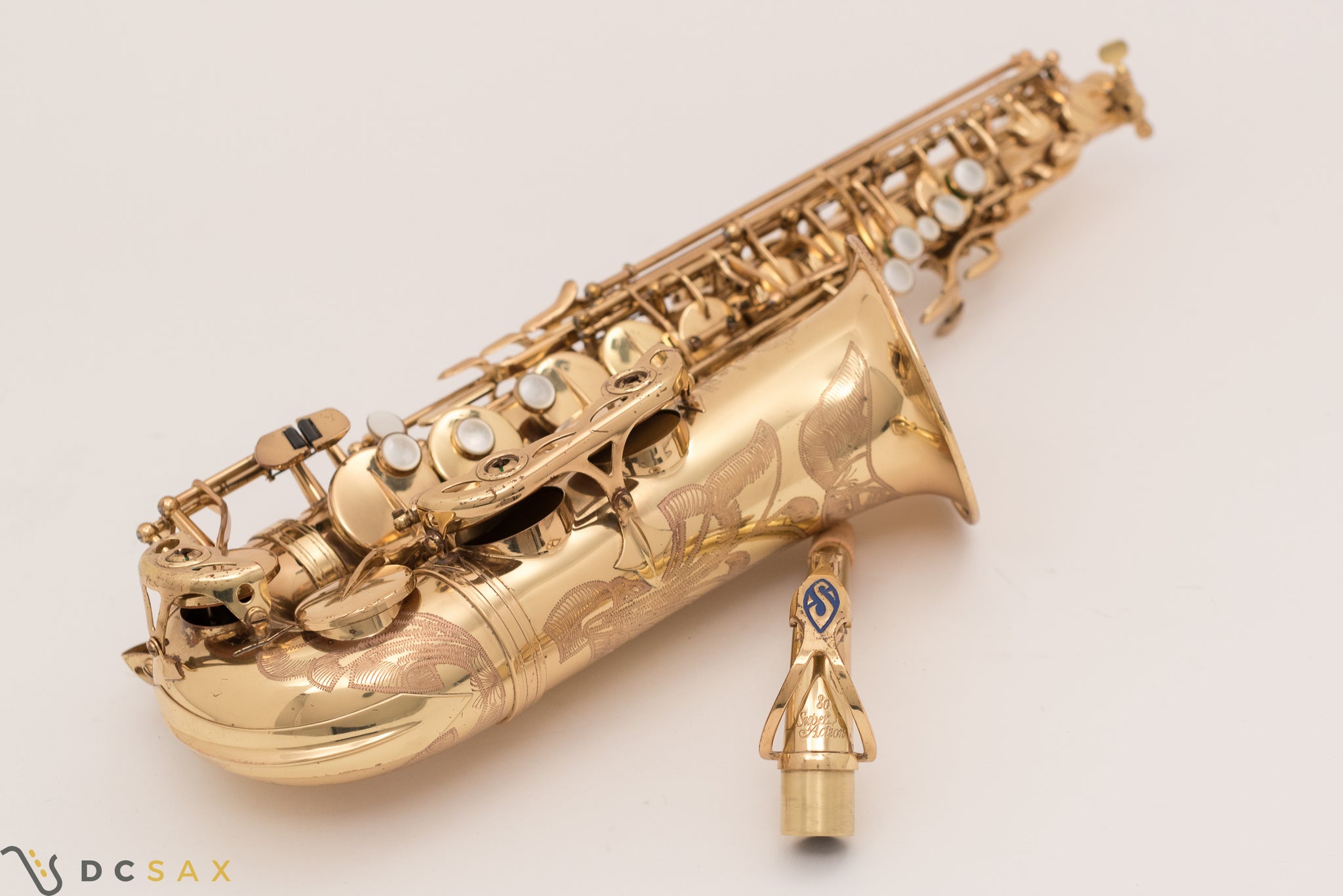 Selmer Super Action 80 Alto Saxophone, Just Serviced