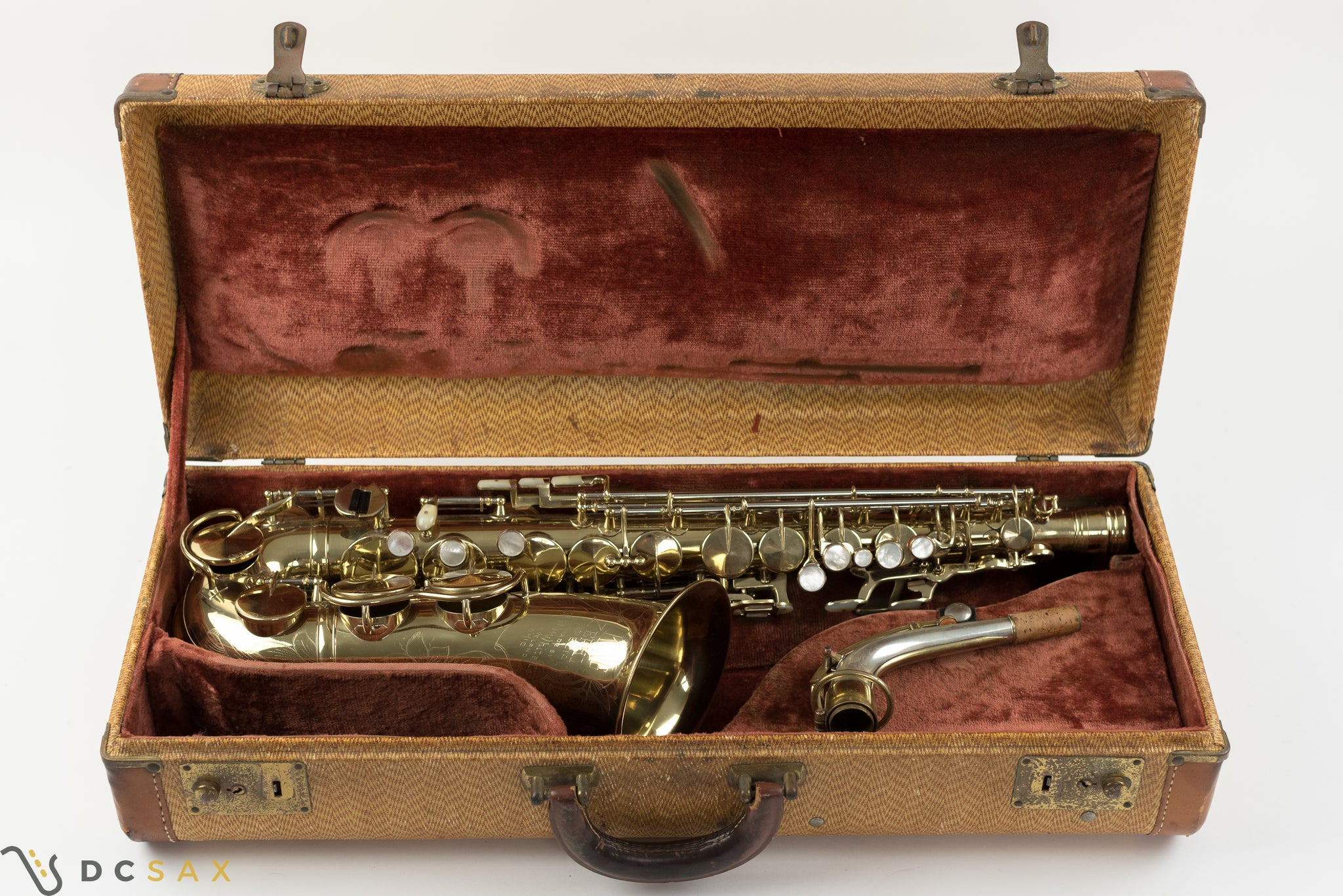 1942 266,xxx King Zephyr Special Alto Saxophone, Just Serviced, Video