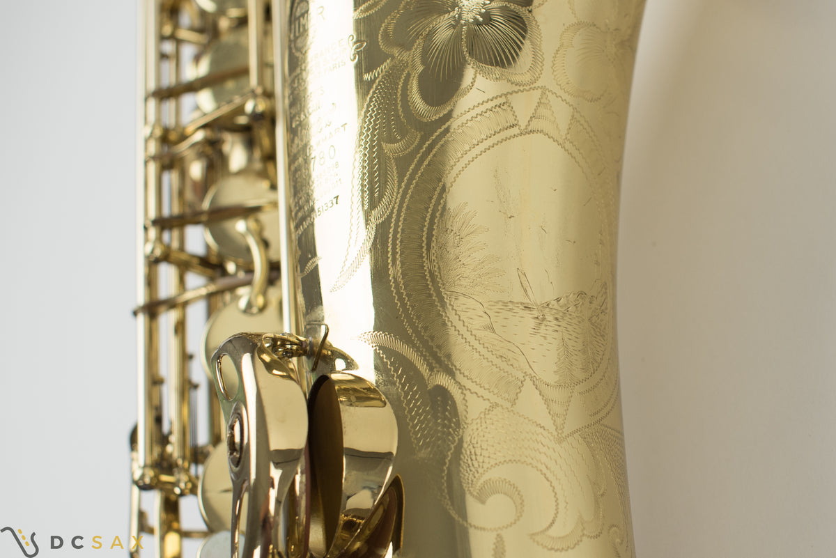 1939 28,xxx Selmer Balanced Action Tenor Saxophone, Video