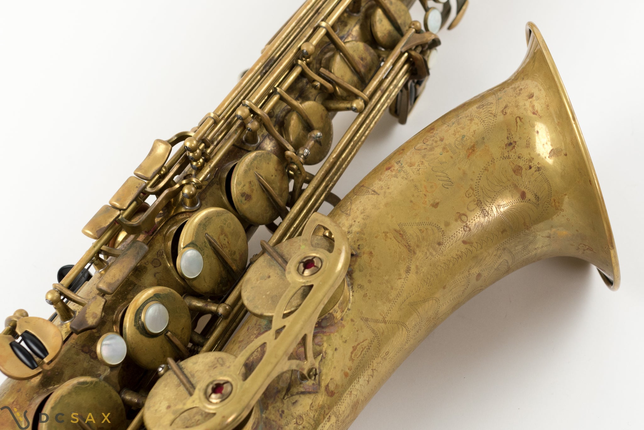 Yamaha Custom 82Z Unlacquered Tenor Saxophone, V1 Neck, Video