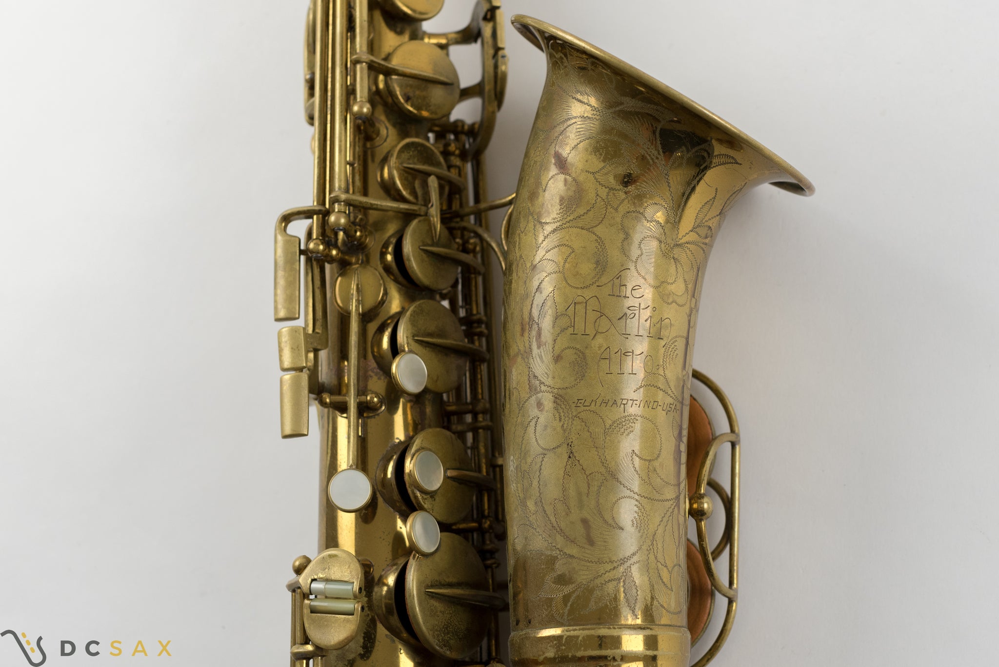 Martin Committee III Alto Saxophone, Original Lacquer