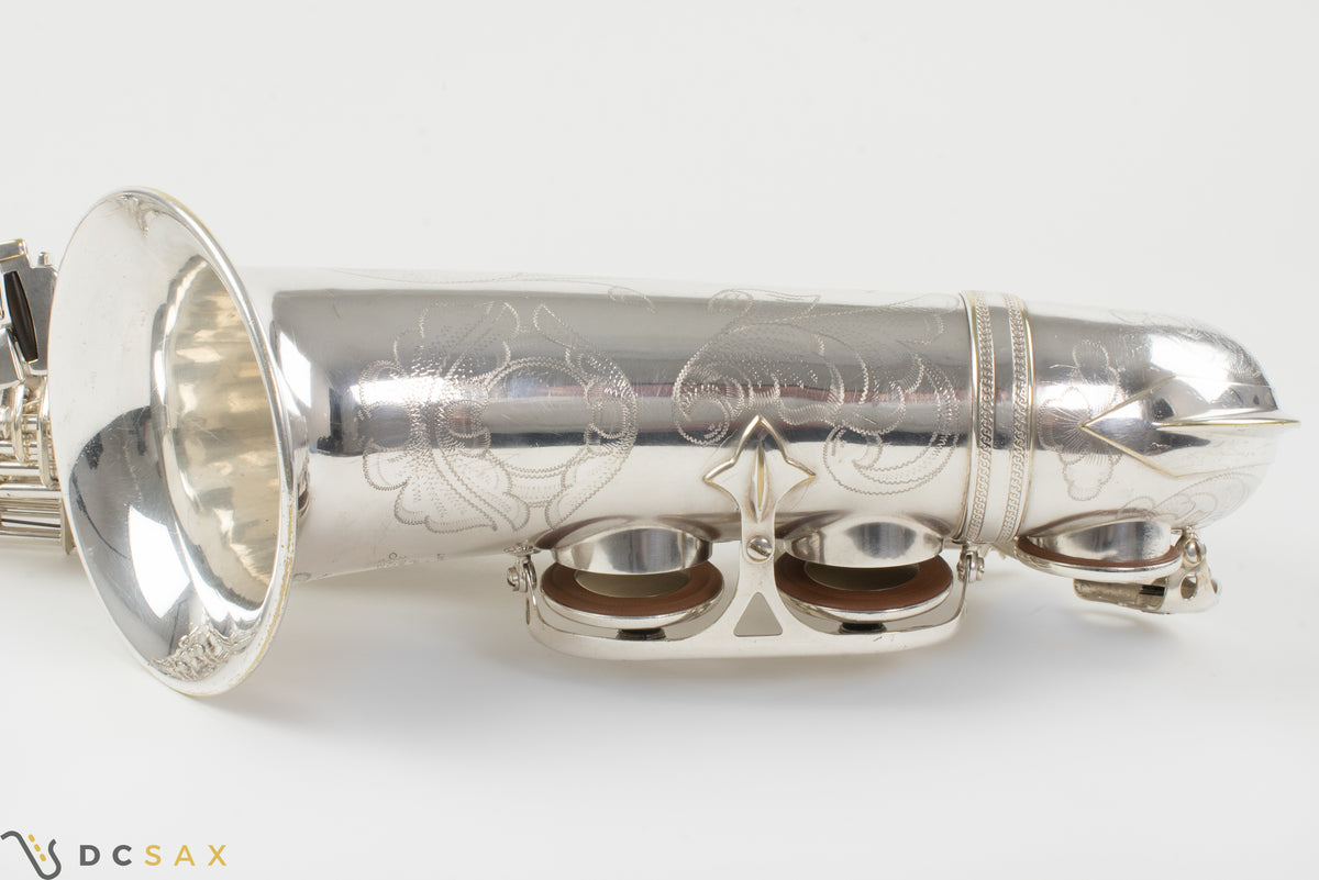 1954 57,xxx Silver Plated Selmer Mark VI Alto Saxphone, Overhaul, Video