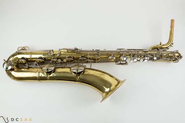 1968 Conn 12M Baritone Saxophone, Last Elkhart Vintage