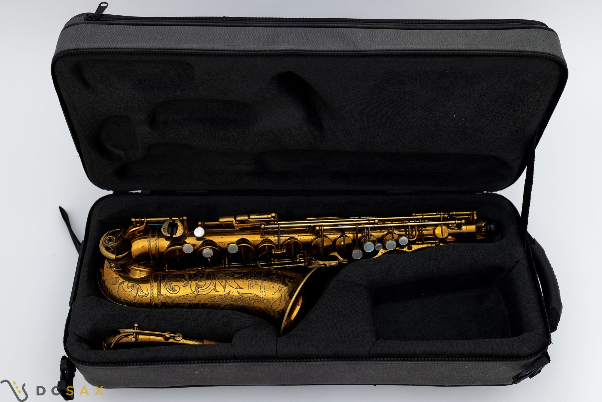 1939 Selmer Jimmy Dorsey Alto Saxophone, 98% ORIGINAL LACQUER, Video