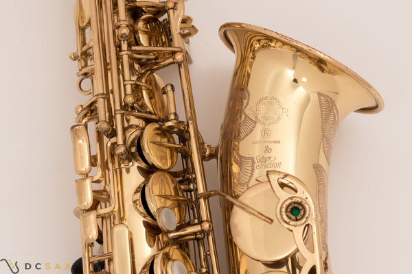 Selmer Super Action 80 Alto Saxophone, Just Serviced