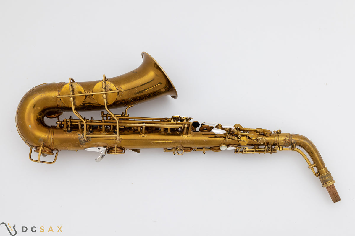 1935年製 Conn 26M Connqueror アルトサックス シリアル267,xxx、オリジナルラッカー、オーバーホール済み、試奏動画あり