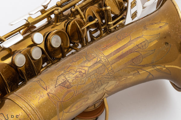 1935 267,xxx Conn 26M Connqueror Alto Saxophone, Original Lacquer, Overhaul, Video