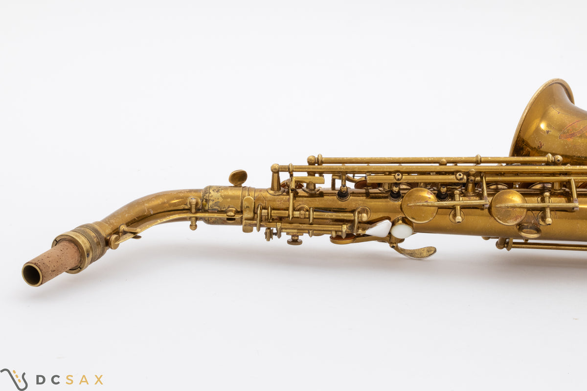1935年製 Conn 26M Connqueror アルトサックス シリアル267,xxx、オリジナルラッカー、オーバーホール済み、試奏動画あり