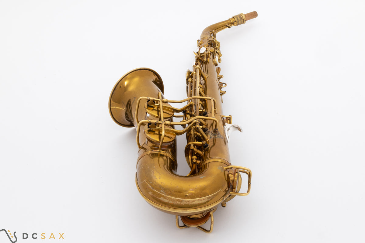 1935年製 Conn 26M Connqueror アルトサックス シリアル267,xxx、オリジナルラッカー、オーバーホール済み、試奏動画あり