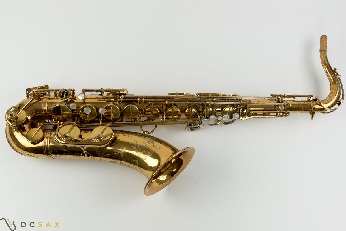 1968년식 157,xxx번대 셀머 Mark VI(Selmer Mark VI) 테너 색소폰, 오리지널 래커 96% 잔존