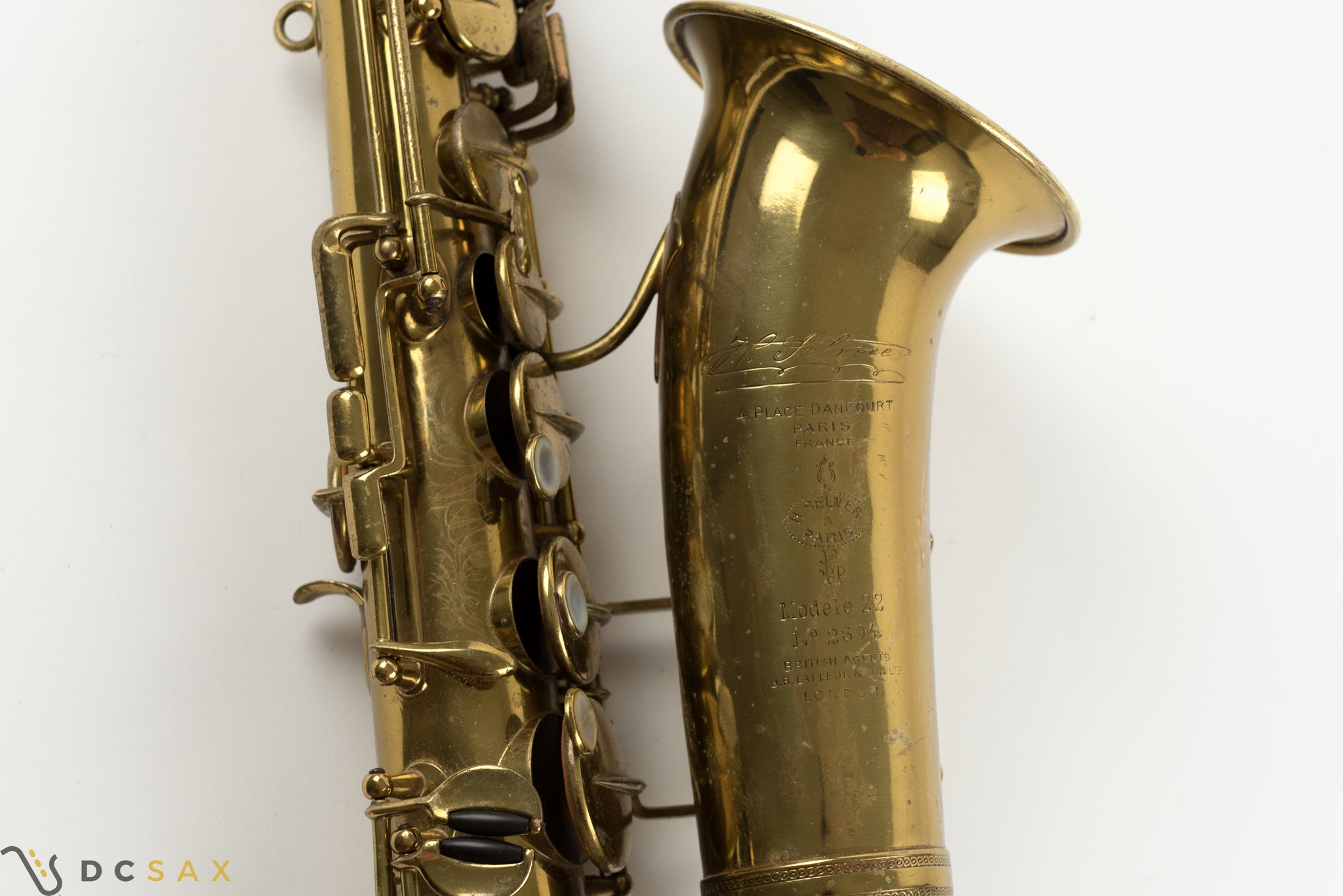 Selmer Modele 22 Alto Saxophone, Just Serviced, Video