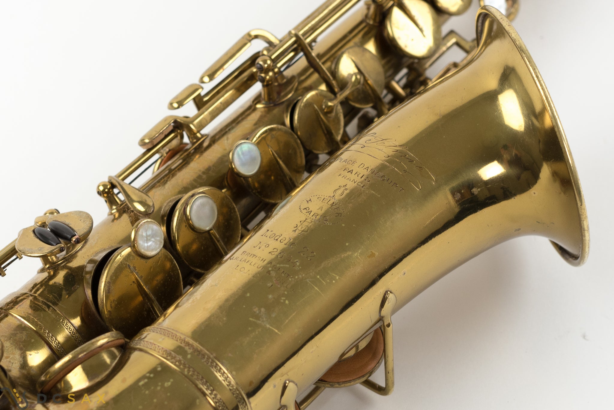 Selmer Modele 22 Alto Saxophone, Just Serviced, Video