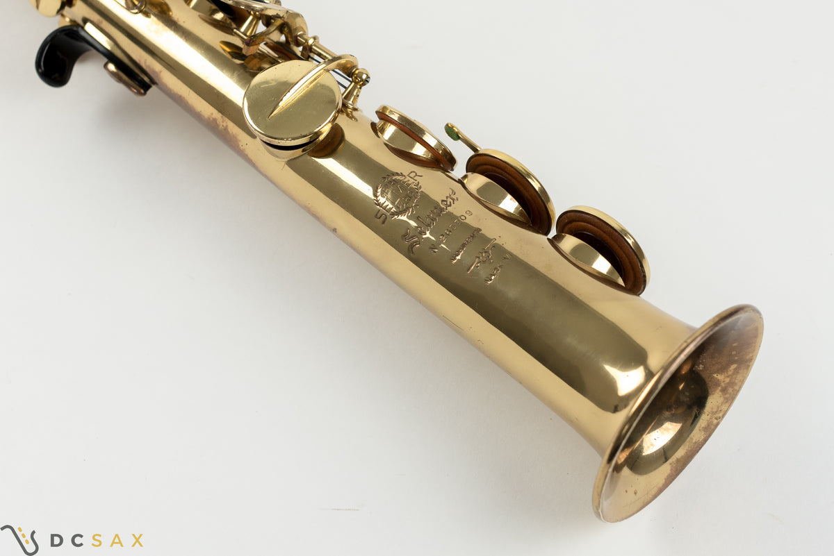Selmer Mark VI Soprano Saxophone, Original Lacquer, High F#, Video