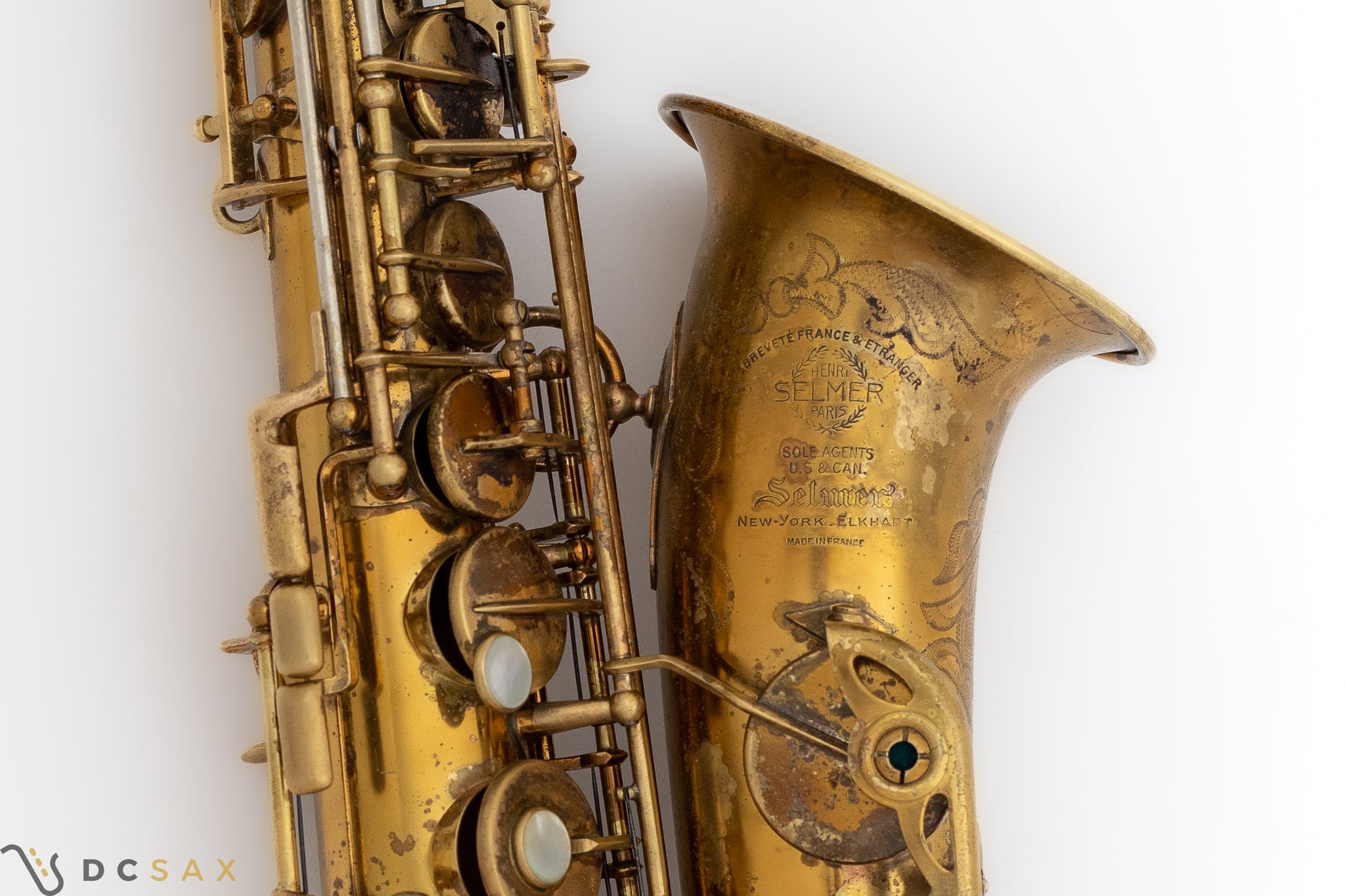 1953 52,xxx Selmer Super Balanced Action Alto Saxophone, Fresh Overhaul, Original Lacquer, Video