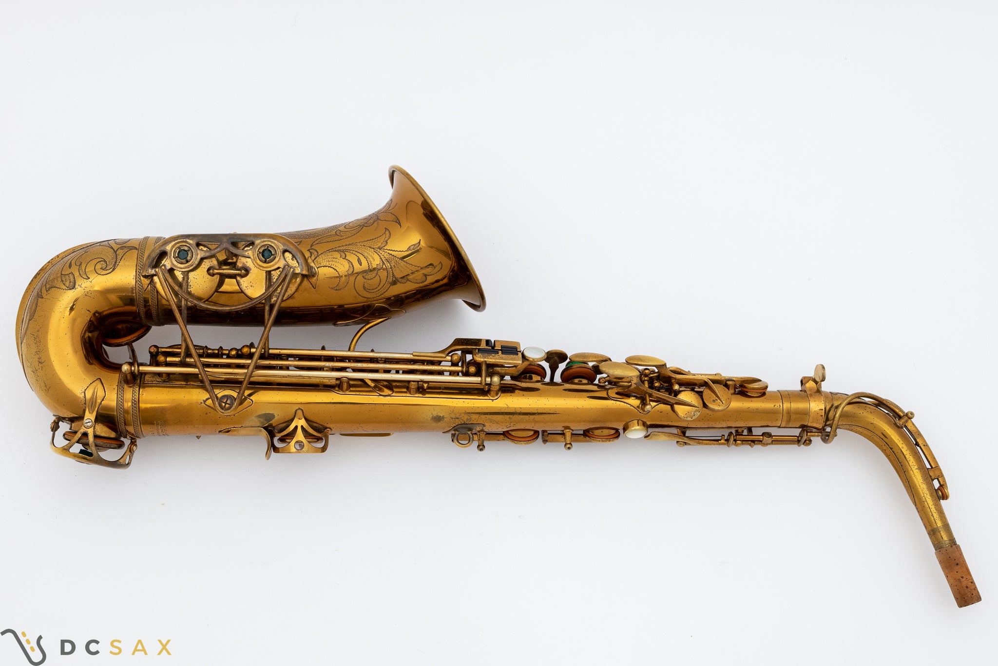 1939 Selmer Jimmy Dorsey Alto Saxophone, 98% ORIGINAL LACQUER, Video