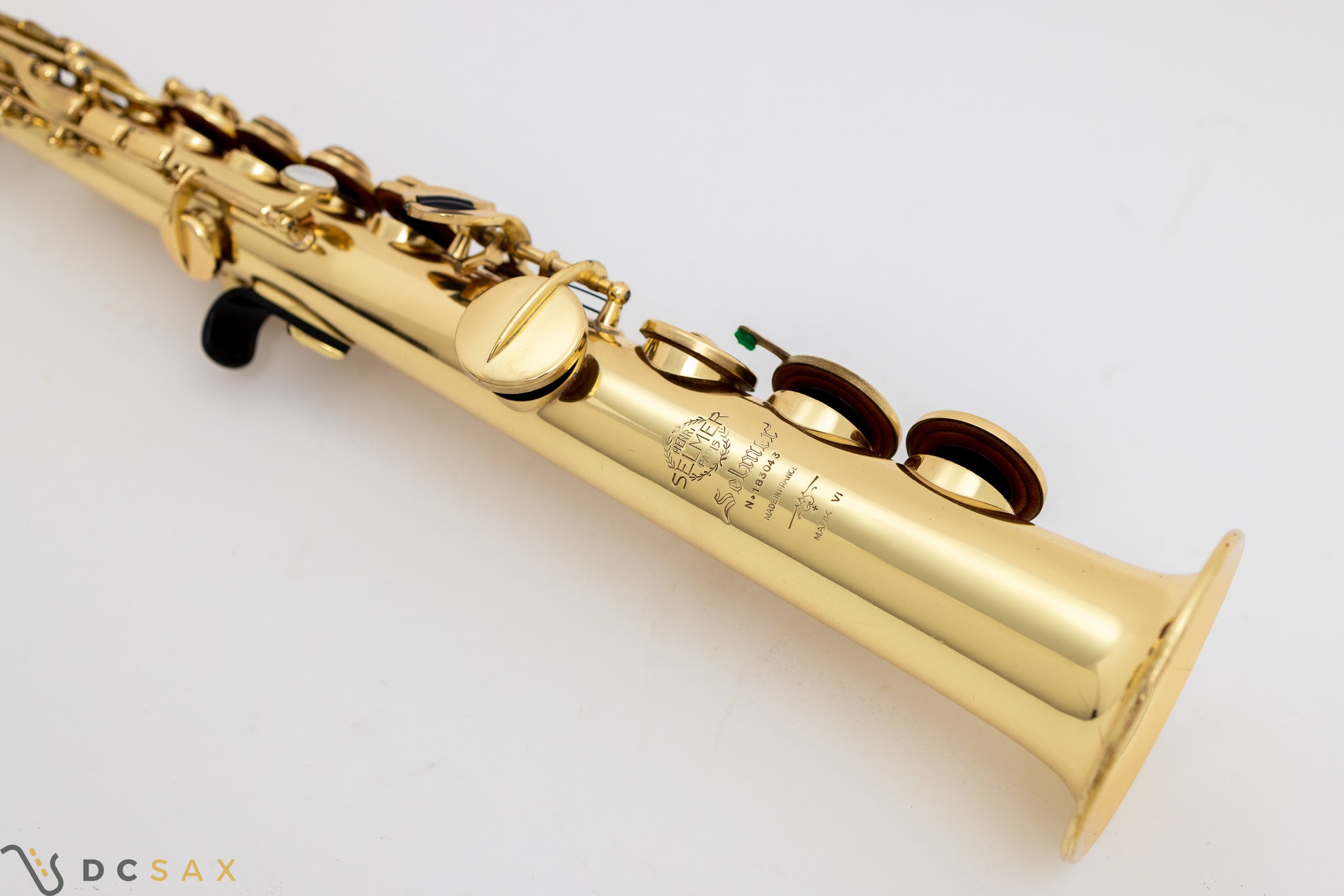 183,xxx Selmer Mark VI Soprano Saxophone, 99%+ Original Lacquer, Just Serviced, Video