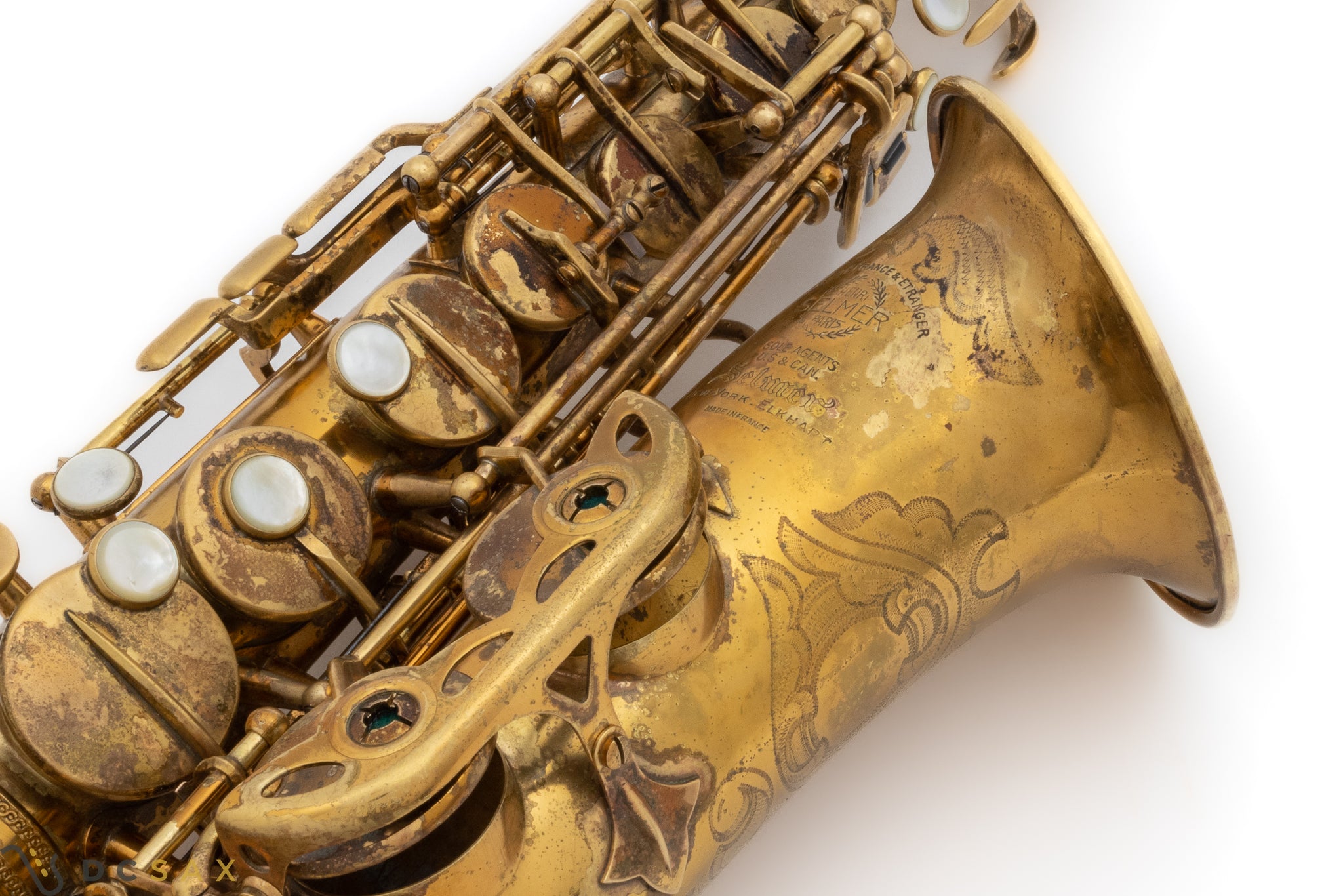 1953 52,xxx Selmer Super Balanced Action Alto Saxophone, Fresh Overhaul, Original Lacquer, Video