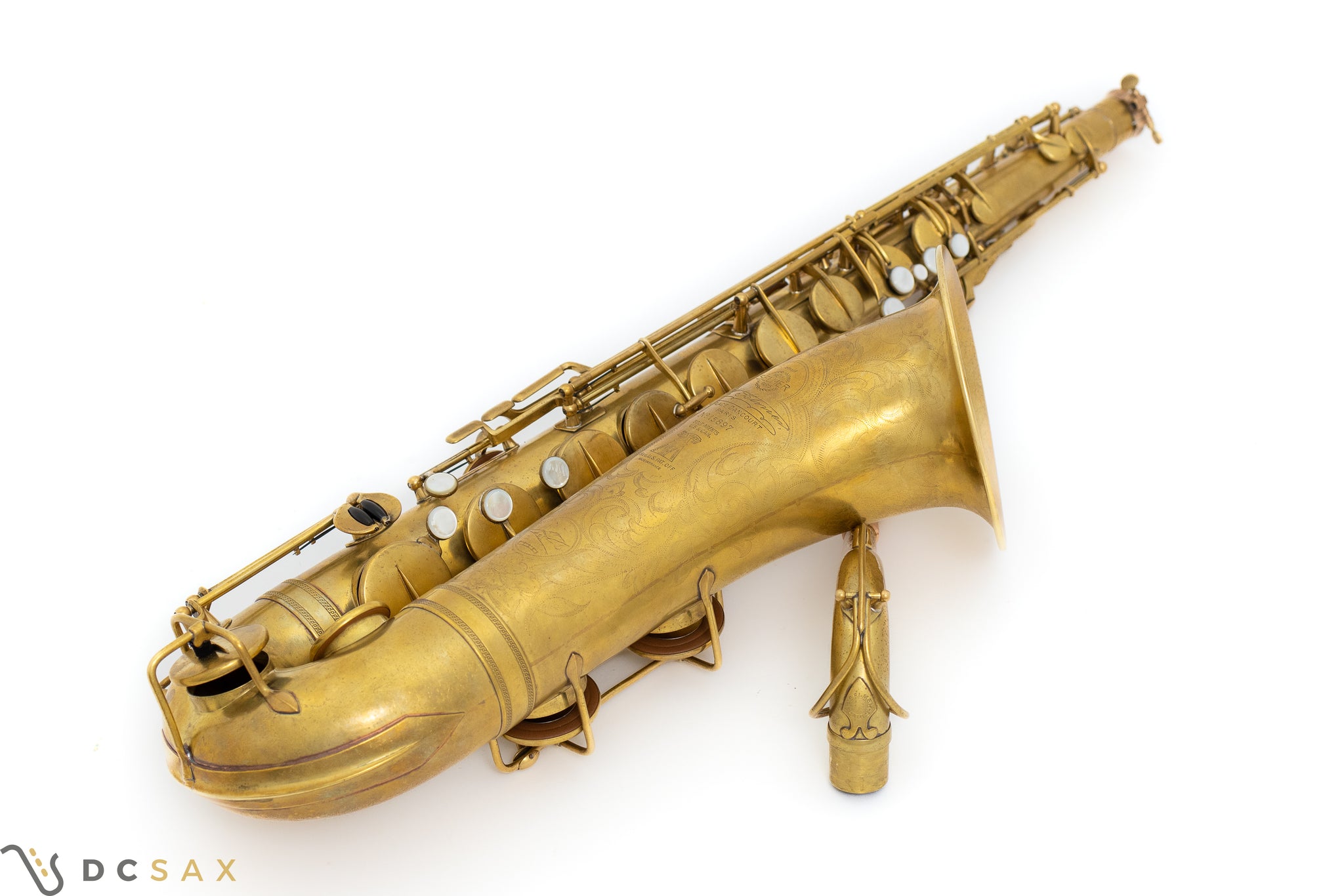 1932 Selmer Super Sax 'Cigar Cutter' Tenor Saxophone, Fresh Overhaul, Video