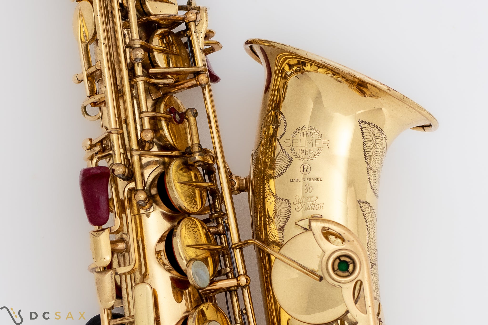 Selmer Super Action 80 Alto Saxophone, Just Serviced