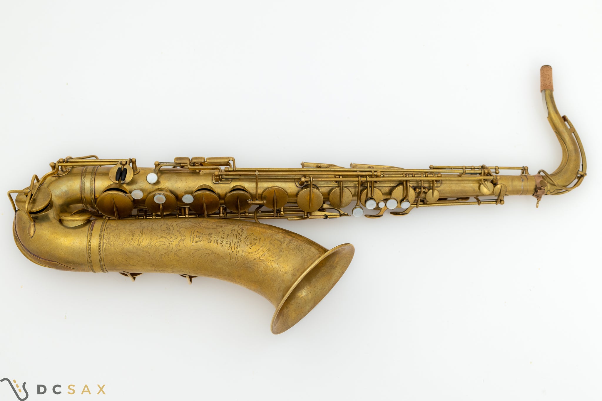 1932 Selmer Super Sax 'Cigar Cutter' Tenor Saxophone, Fresh Overhaul, Video