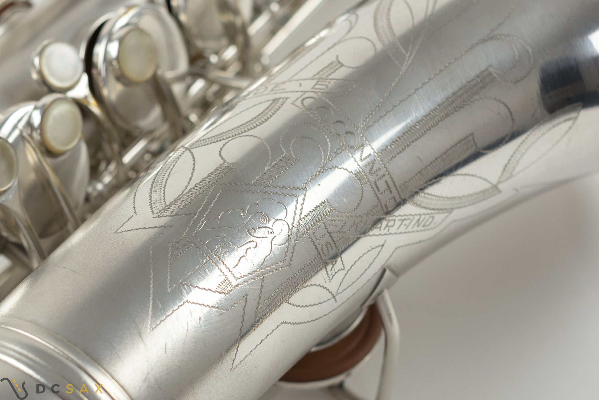 262,xxx Conn 6M Transitional Alto Saxophone, Original Silver Plate, Overhaul