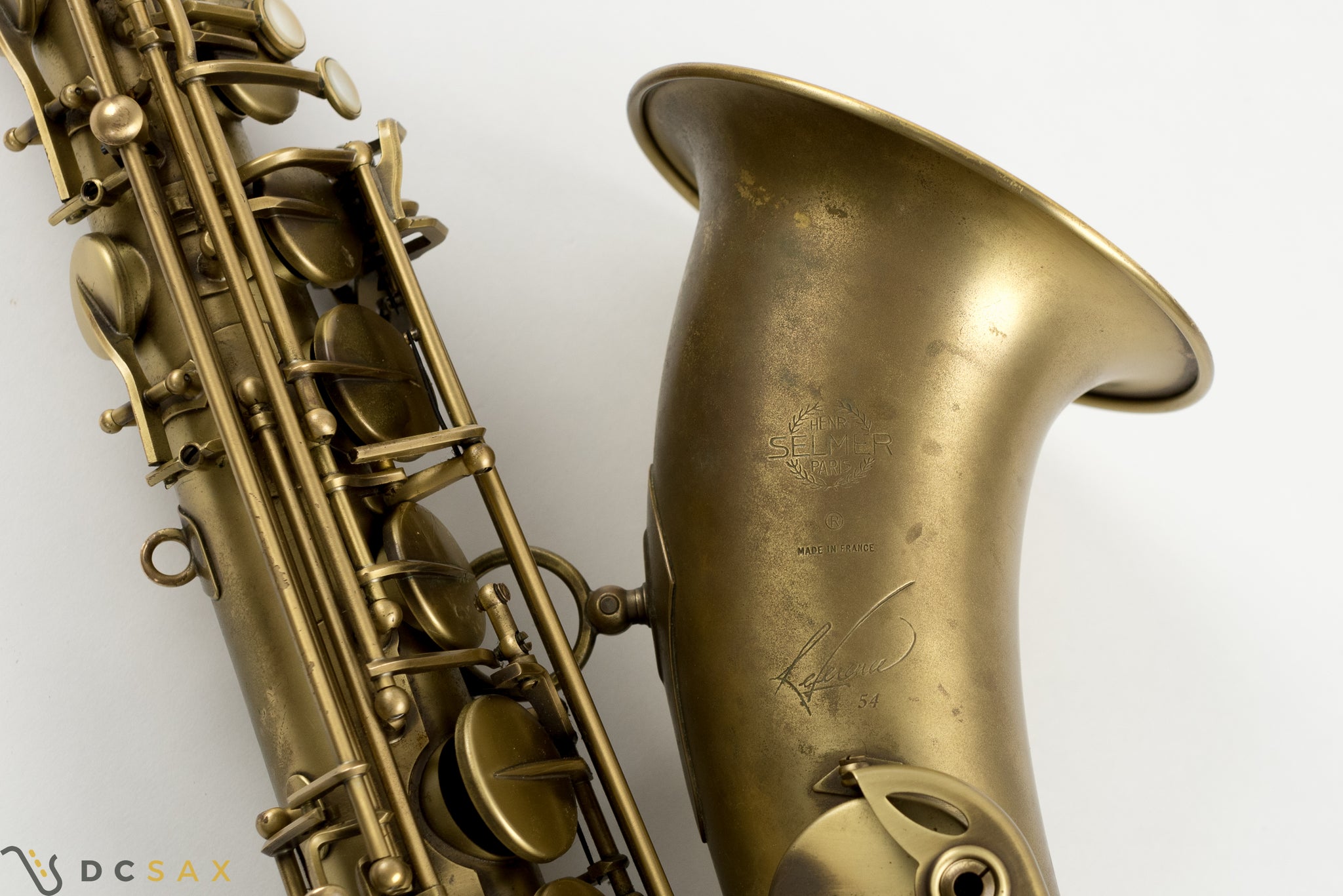 Selmer Reference 54 Tenor Saxophone, Matte Finish, Just Serviced