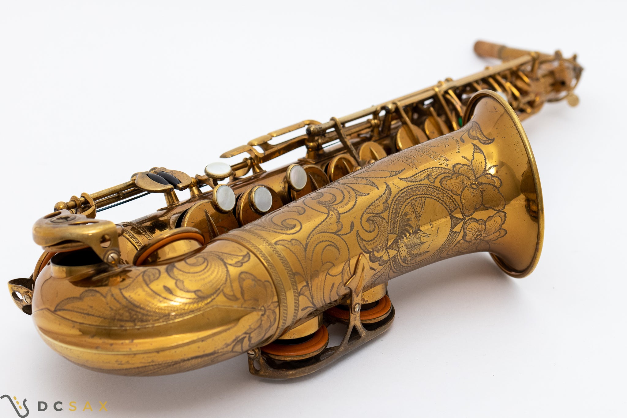 1939 Selmer Jimmy Dorsey Alto Saxophone, 98% ORIGINAL LACQUER, Video