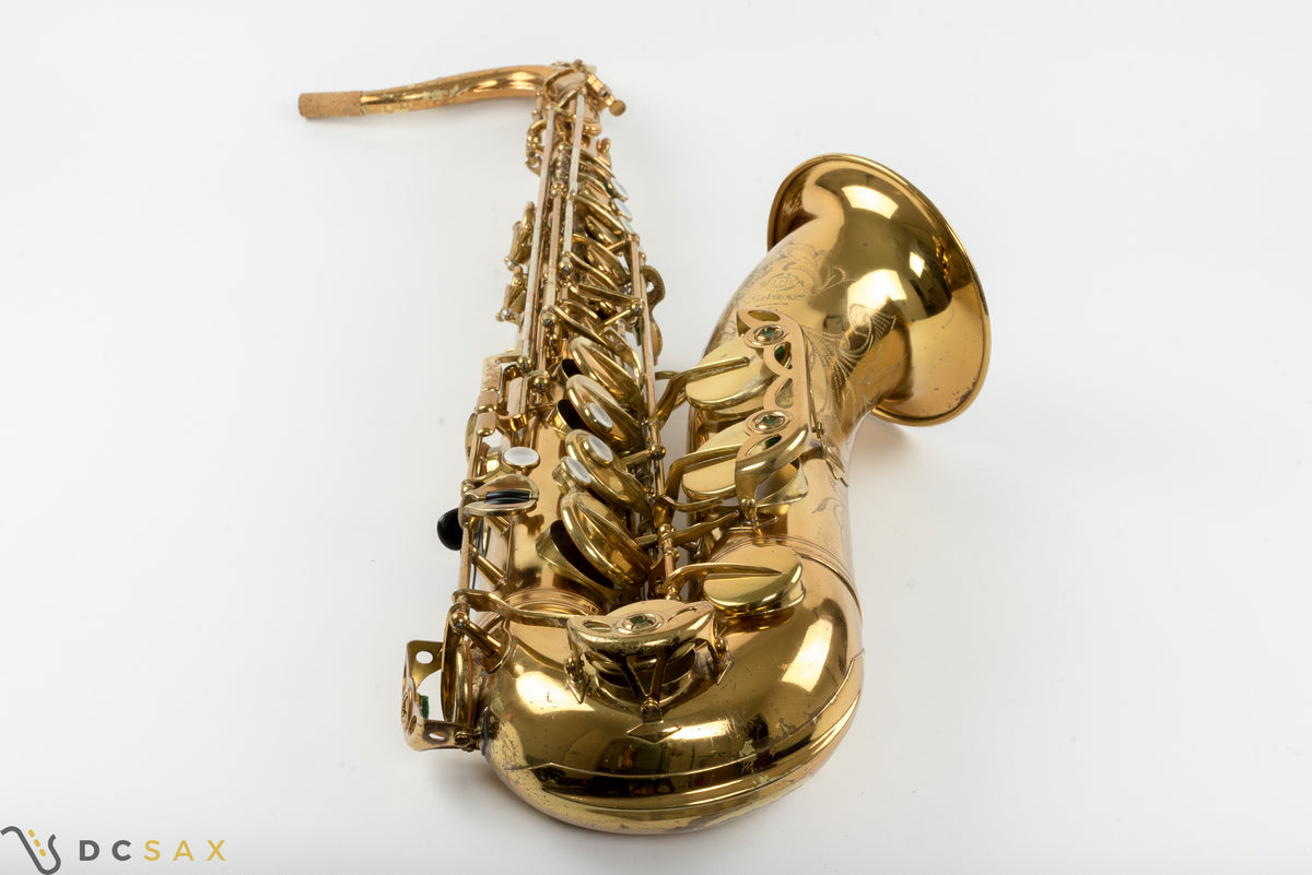 1968년식 157,xxx번대 셀머 Mark VI(Selmer Mark VI) 테너 색소폰, 오리지널 래커 96% 잔존
