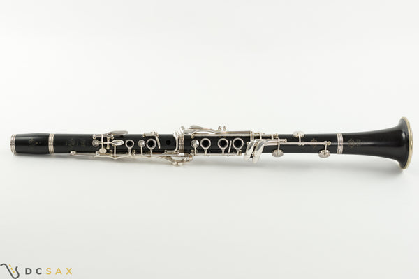 Selmer Series 10G Bb Clarinet, Silver Keys, Fresh Overhaul