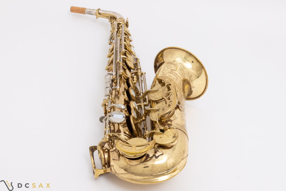 1959 King Super 20 Alto Saxophone, 96% Original Lacquer, Fresh Overhaul, Cleveland Era