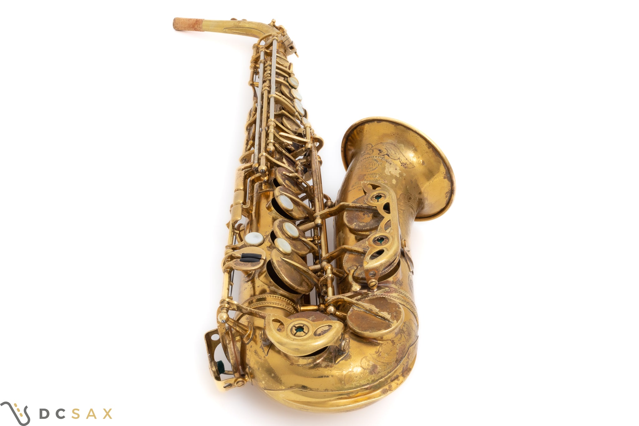 1953 52,xxx Selmer Super Balanced Action Alto Saxophone, Fresh Overhaul, Original Lacquer, Video