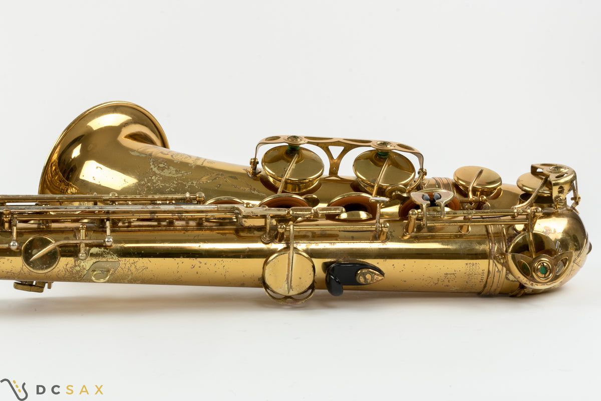 1968년식 157,xxx번대 셀머 Mark VI(Selmer Mark VI) 테너 색소폰, 오리지널 래커 96% 잔존