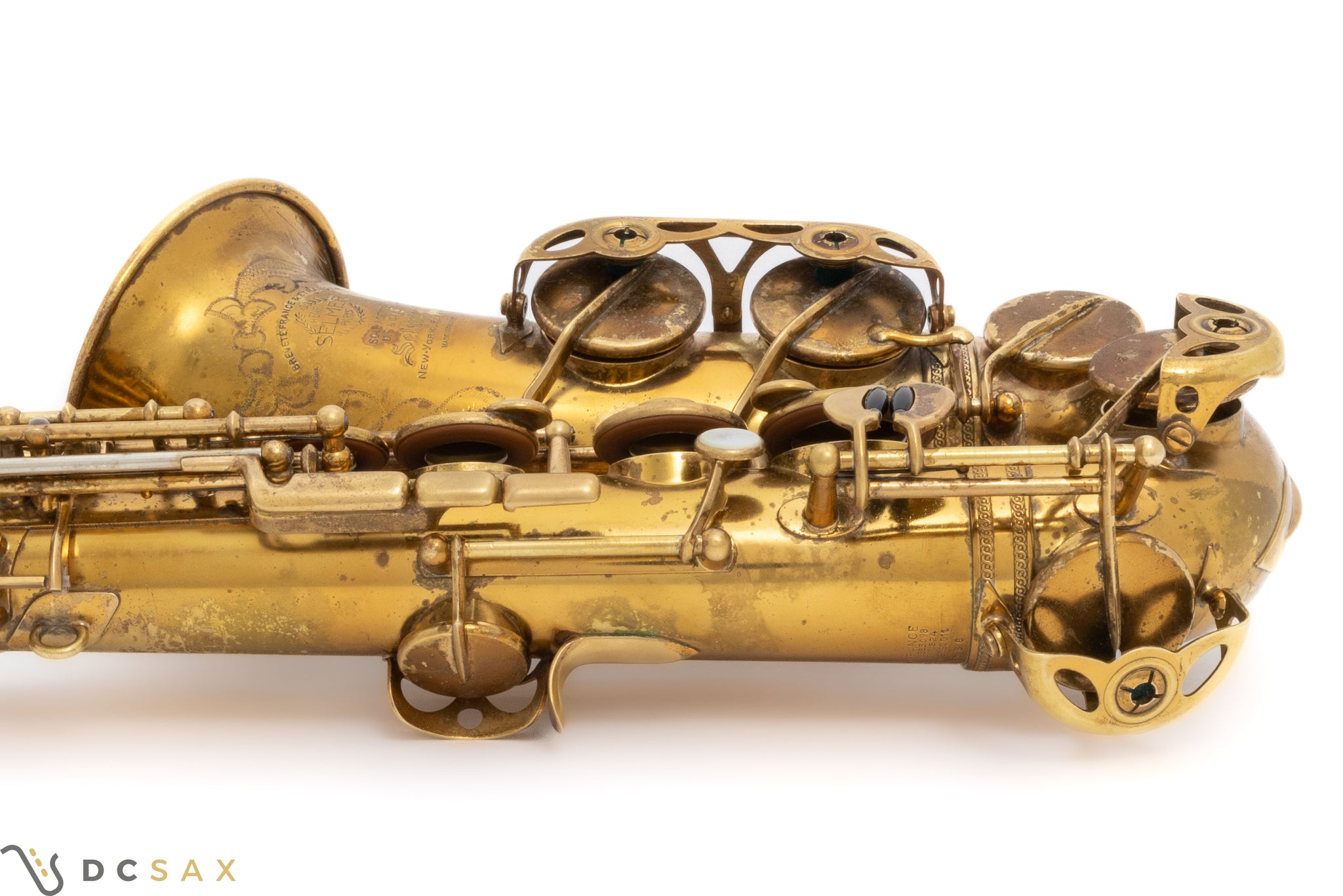 1953 52,xxx Selmer Super Balanced Action Alto Saxophone, Fresh Overhaul, Original Lacquer, Video