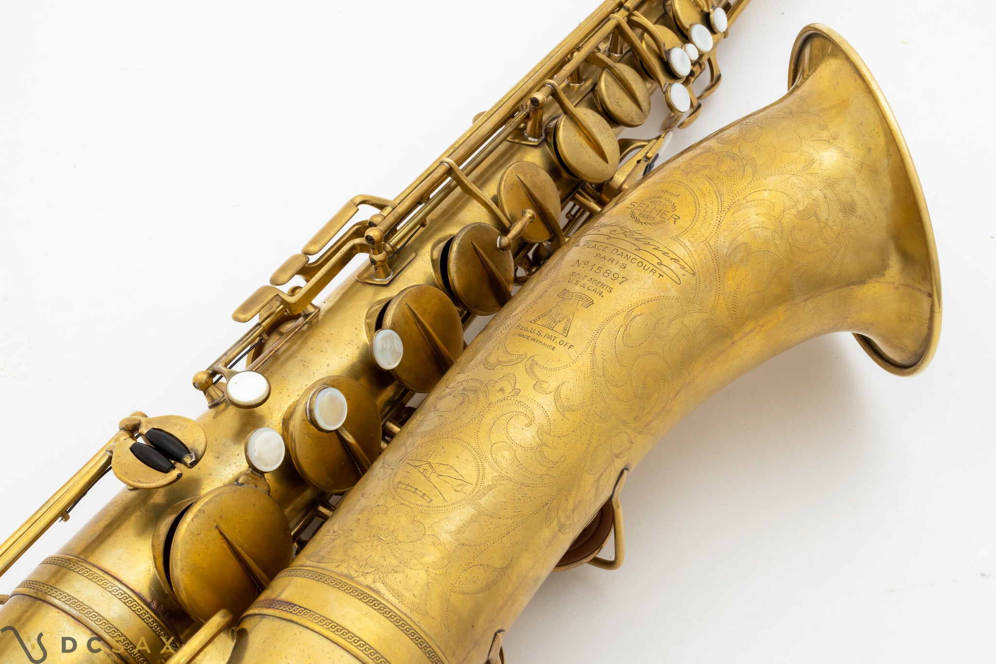 1932 Selmer Super Sax 'Cigar Cutter' Tenor Saxophone, Fresh Overhaul, Video