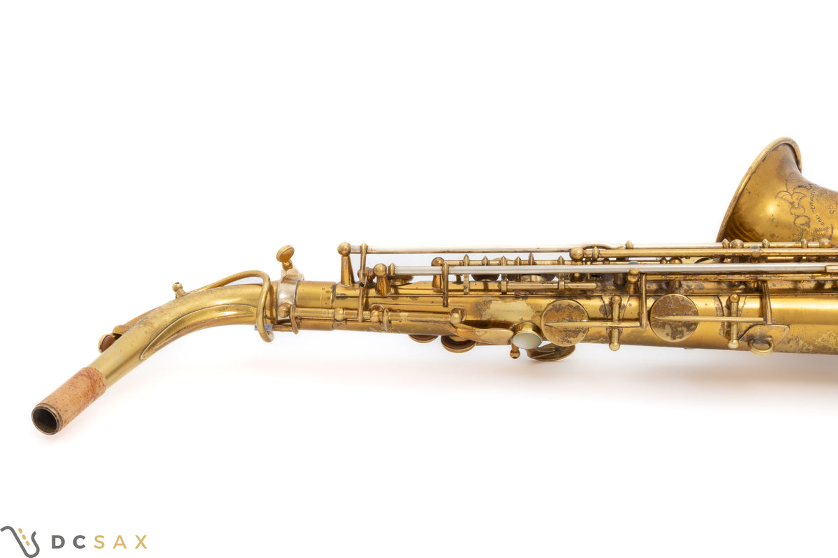 1953 52,xxx Selmer Super Balanced Action Alto Saxophone, Fresh Overhaul, Original Lacquer, Video