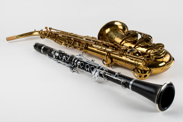 1937 Selmer Balanced Action Alto Saxophone PLUS Selmer Balanced Tone Clarinet