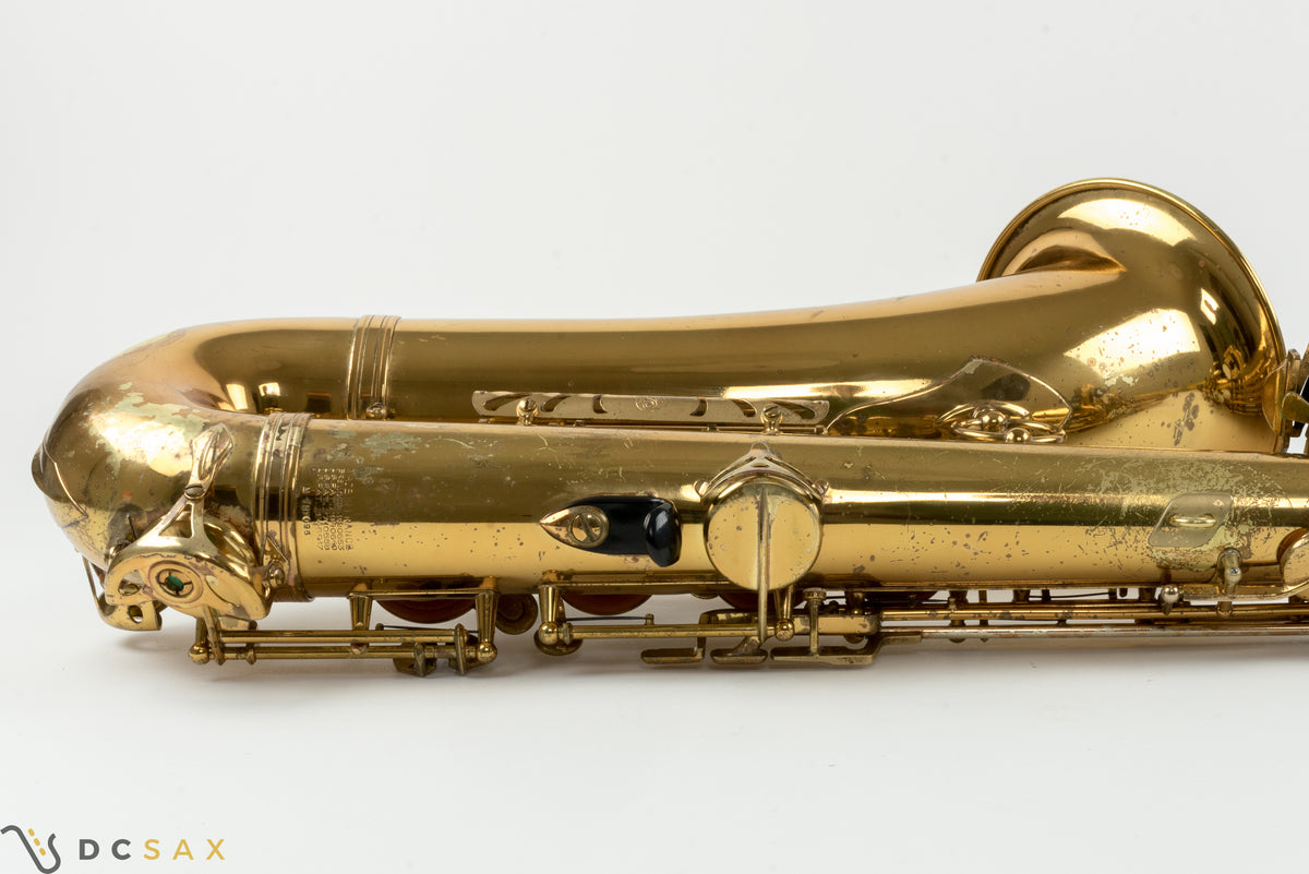 1968년식 157,xxx번대 셀머 Mark VI(Selmer Mark VI) 테너 색소폰, 오리지널 래커 96% 잔존