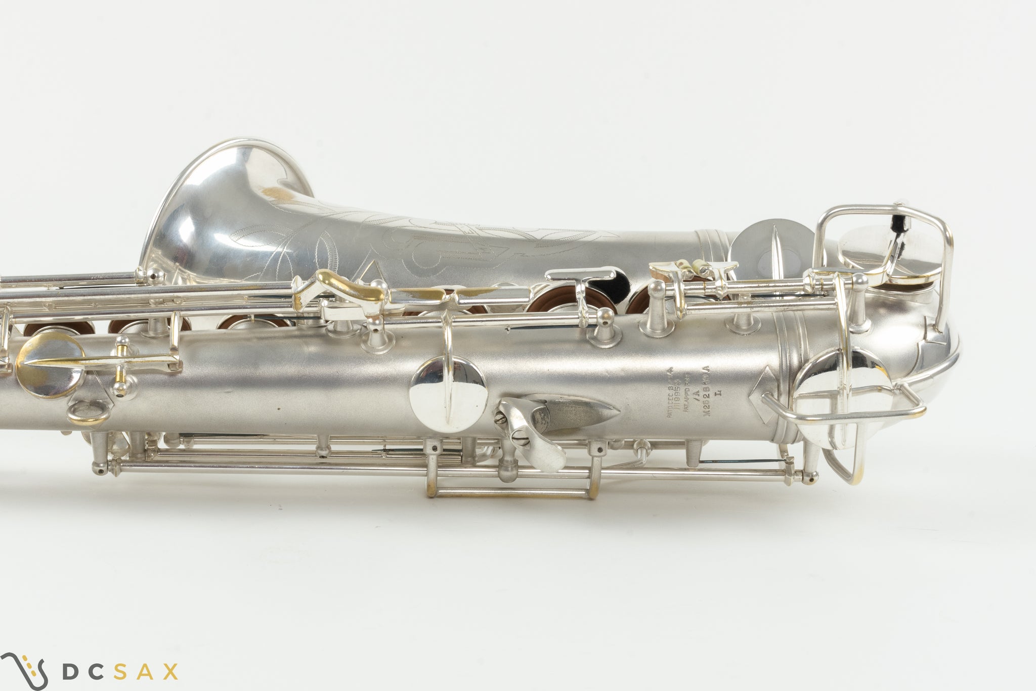 262,xxx Conn 6M Transitional Alto Saxophone, Original Silver Plate, Overhaul