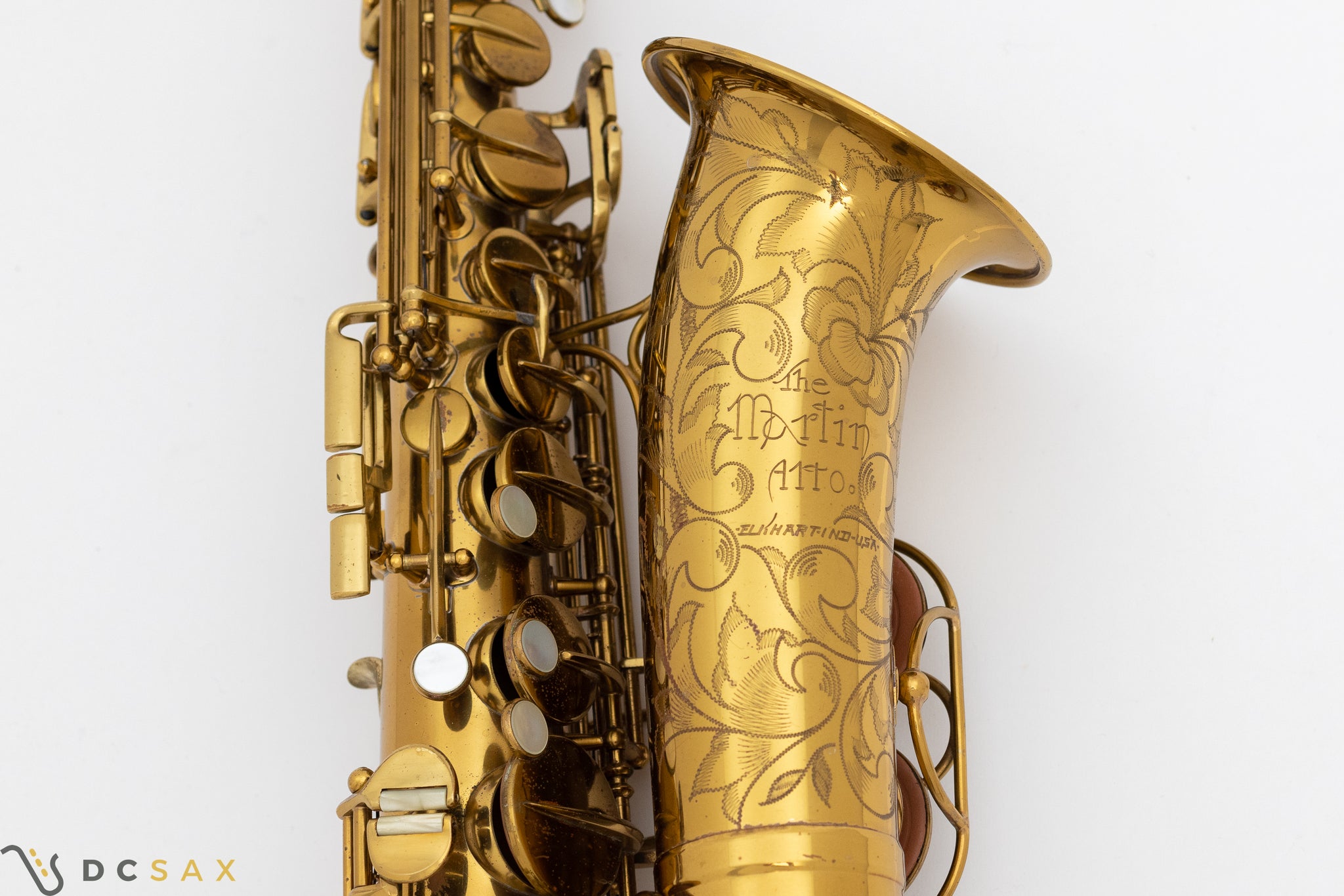1948 Martin Committee Alto Saxophone, 98% Original Lacquer, Fresh Overhaul, Video