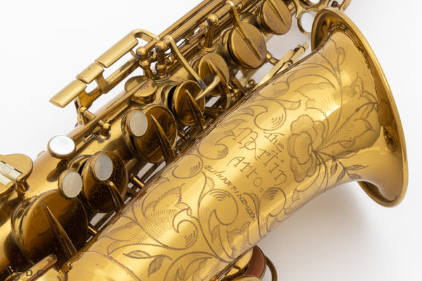 1948 Martin Committee Alto Saxophone, 98% Original Lacquer, Fresh Overhaul, Video