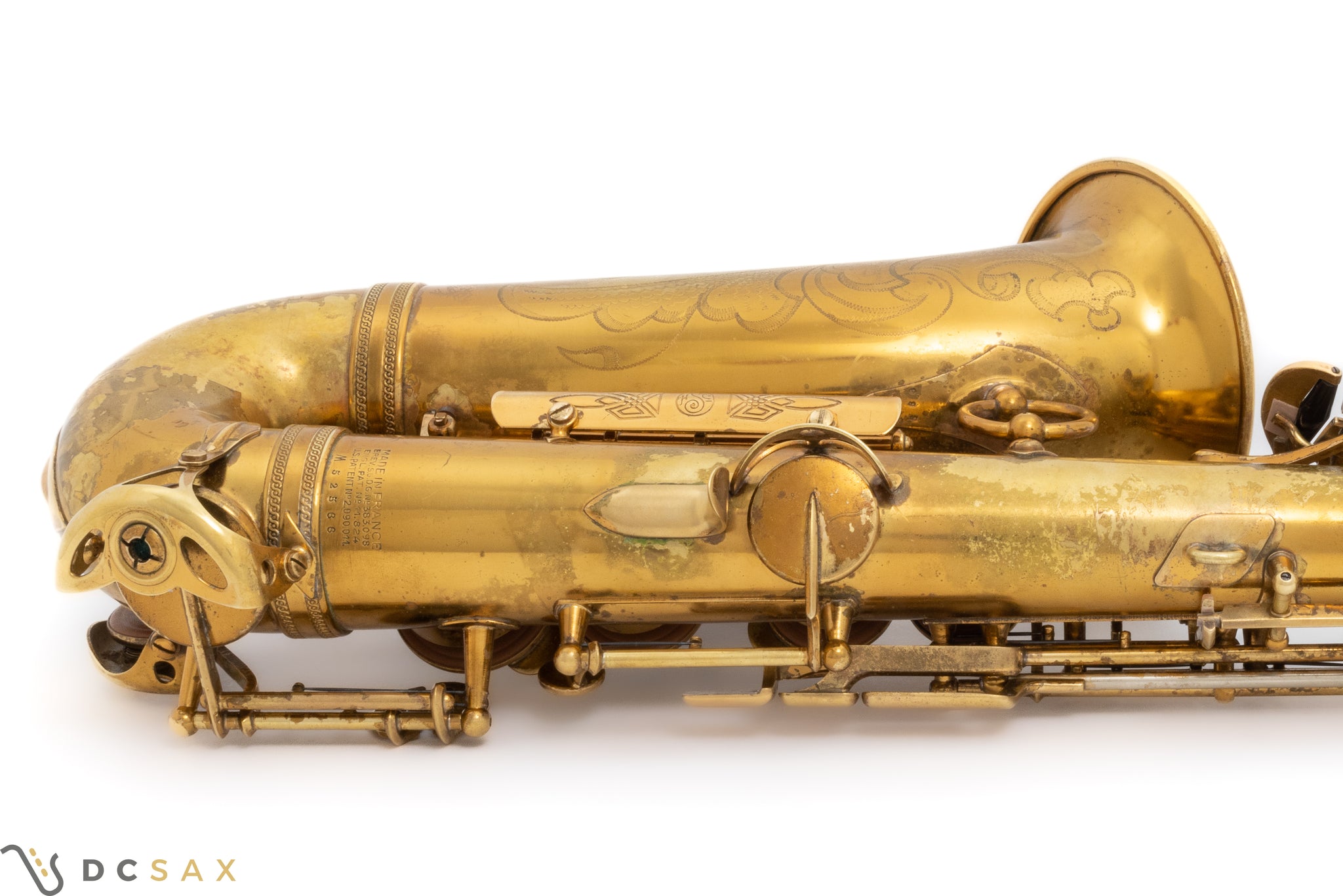 1953 52,xxx Selmer Super Balanced Action Alto Saxophone, Fresh Overhaul, Original Lacquer, Video