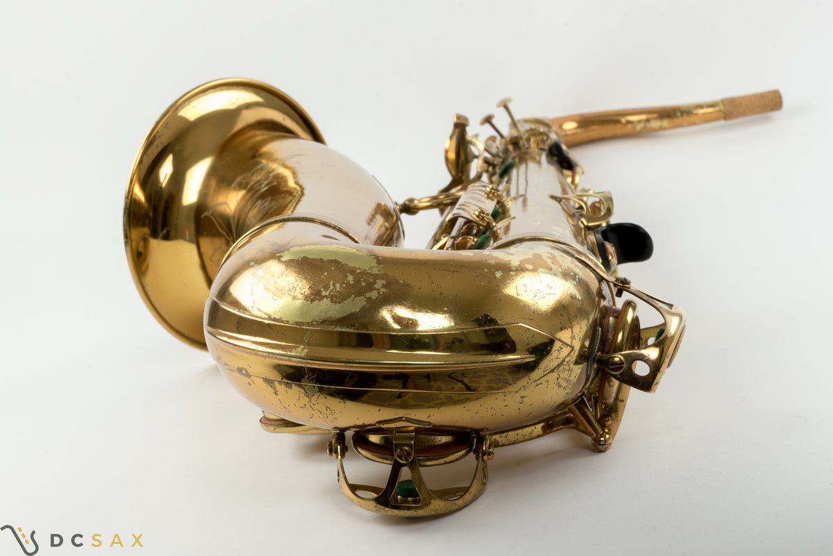 1968년식 157,xxx번대 셀머 Mark VI(Selmer Mark VI) 테너 색소폰, 오리지널 래커 96% 잔존