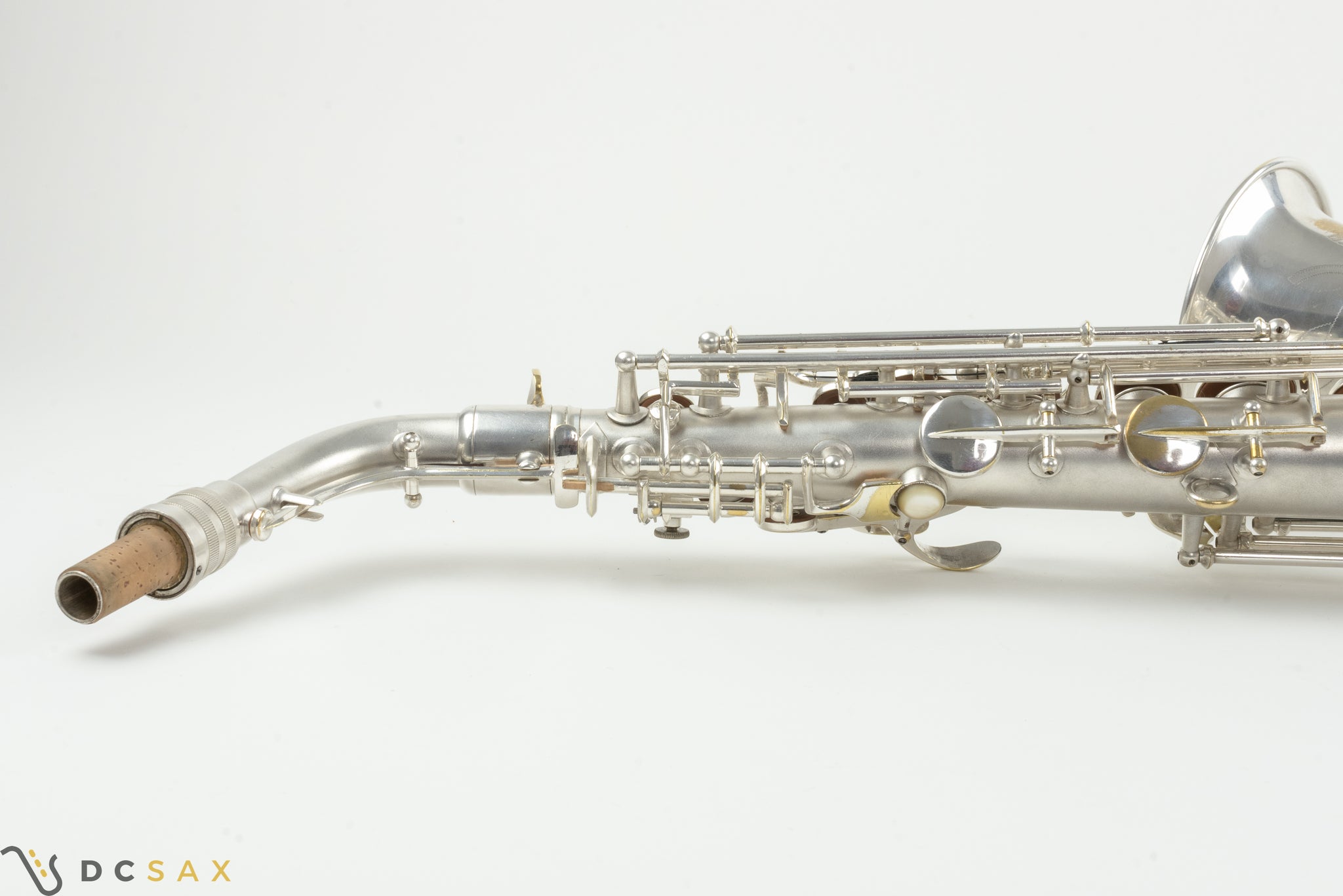 262,xxx Conn 6M Transitional Alto Saxophone, Original Silver Plate, Overhaul