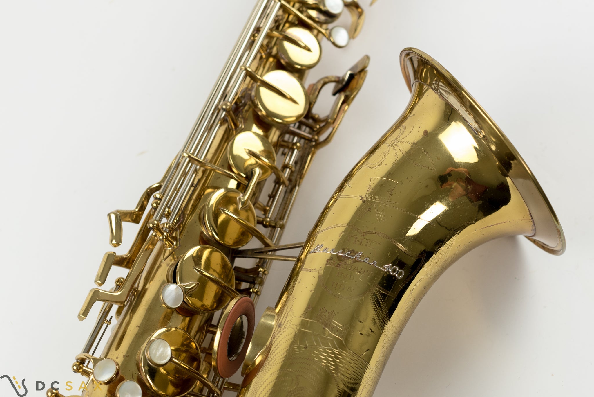 1949 Buescher 400 Top Hat and Cane Tenor Saxophone, Video