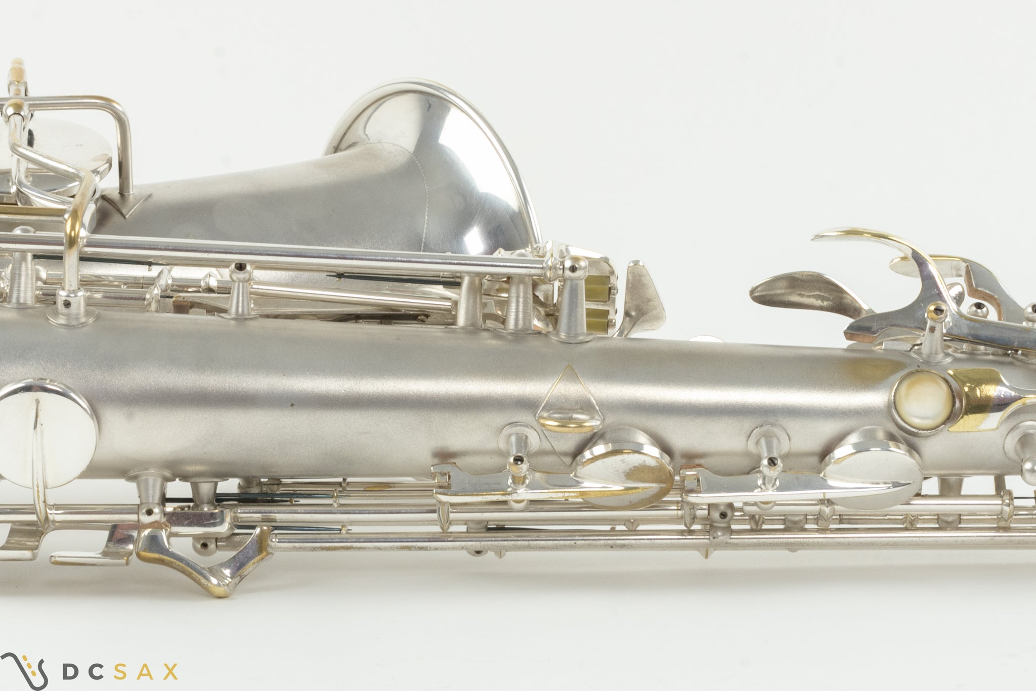 262,xxx Conn 6M Transitional Alto Saxophone, Original Silver Plate, Overhaul